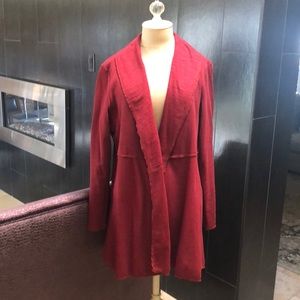 Neon Buddha red cotton jacket